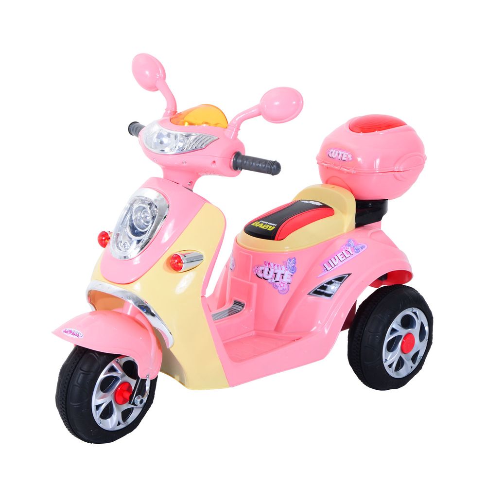 Electric Ride on Toy Car Kids Motorbike Children Battery Tricycle Pink Kids Car Electric Ride on Cars