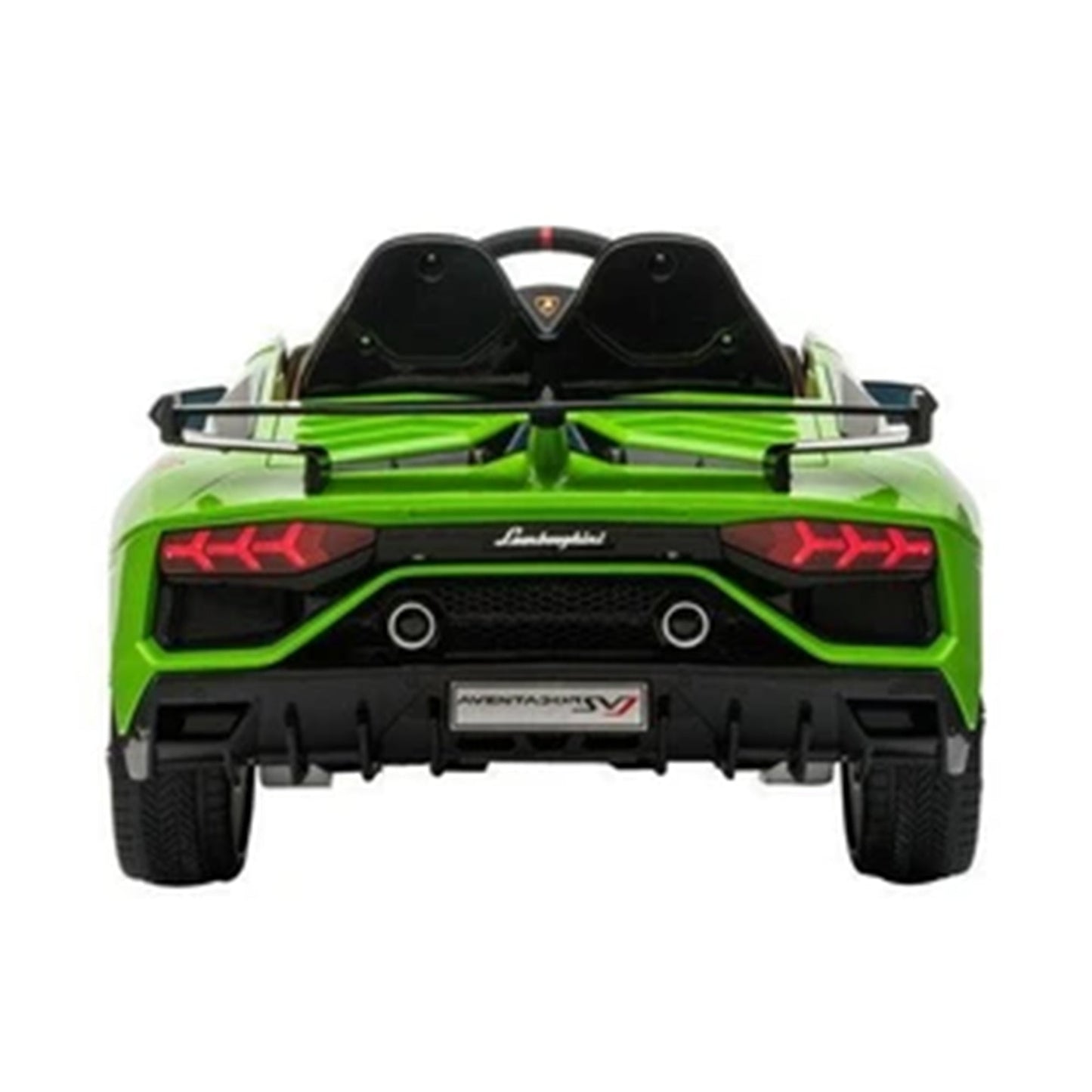 "Green Lamborghini SVJ Kids Ride On with Parental 2.4G Remote Control from Kids Car Store"