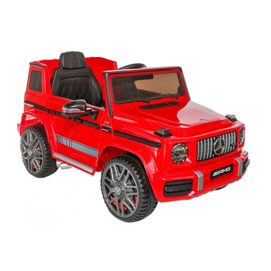 "Red Mercedes-Benz G63 AMG Electric Ride on 12V Car at My Store"