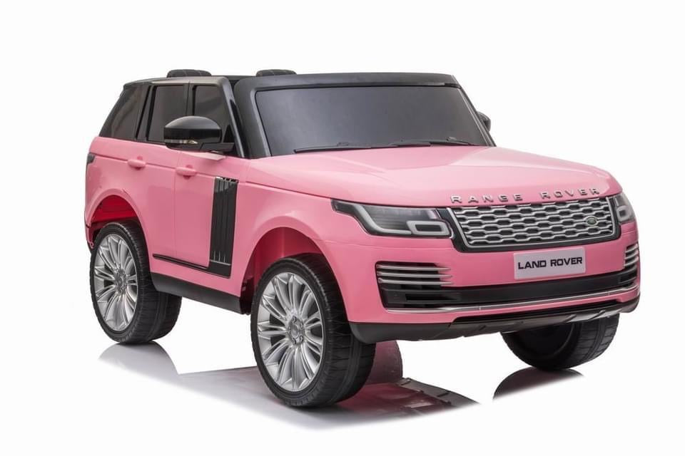 Pink Range Rover Vogue HSE 2-Seater Electric Ride On Jeep with Parental Control
