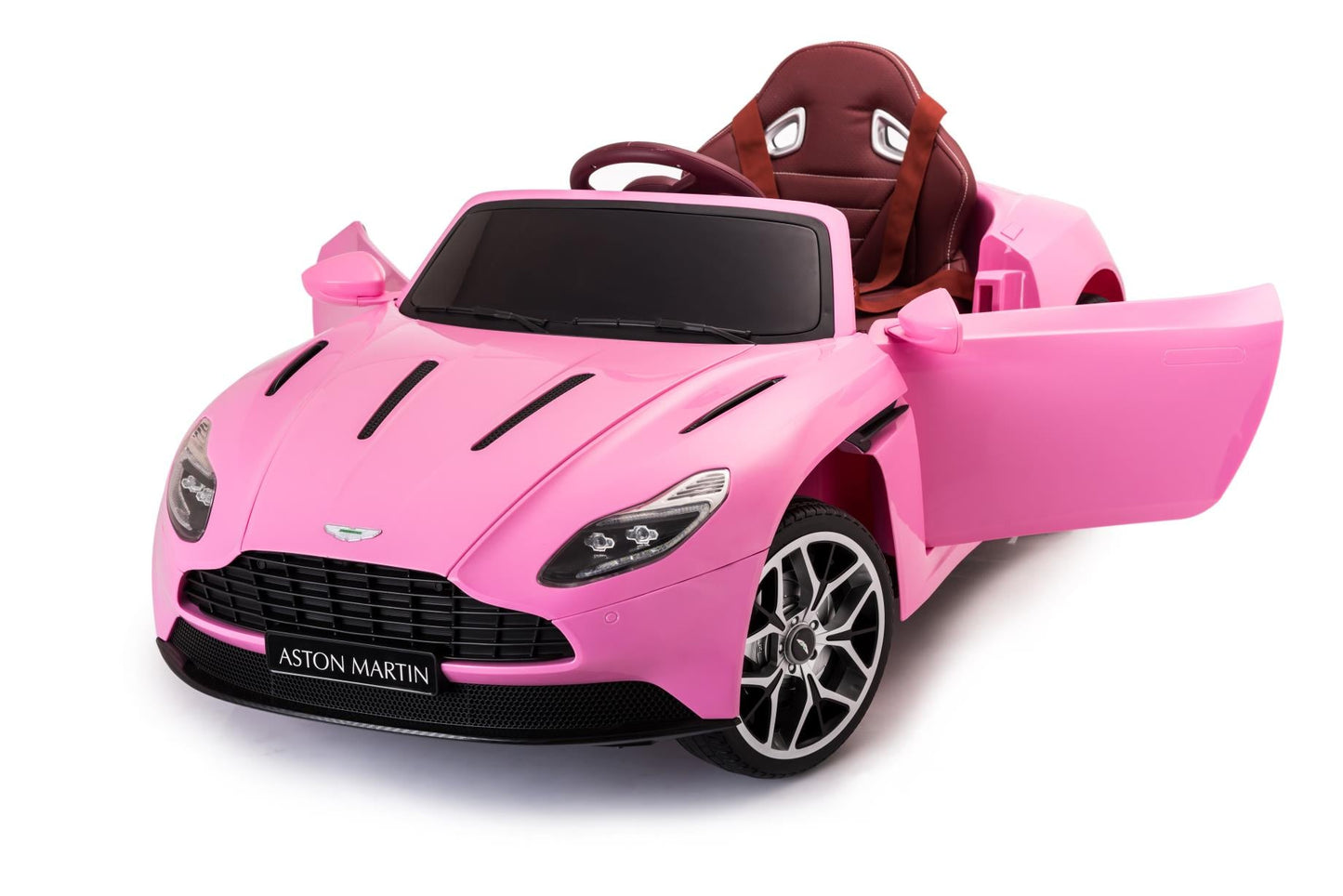Pink Aston Martin DB11 Kids Electric Ride on Car