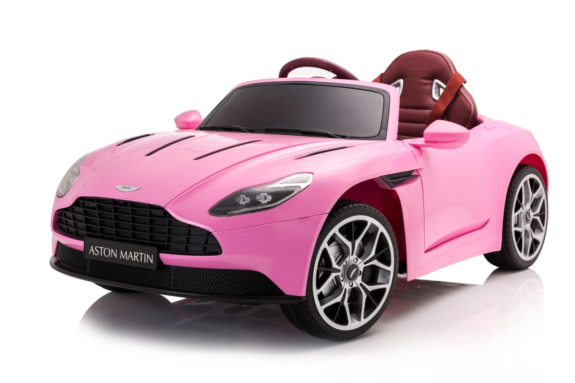 Pink Aston Martin DB11 Kids Electric Ride on Car Kids Car Electric Ride on Cars