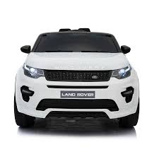 White Land Rover Discovery Kids Electric Ride On
