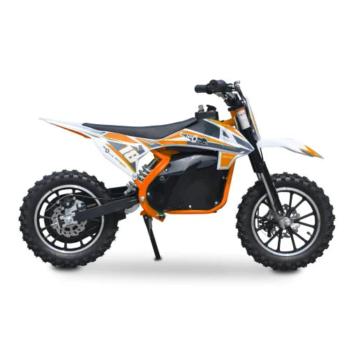 Orange Kids Electric Dirt Bike 800W 36V  Neo Outlaw mini motorbike