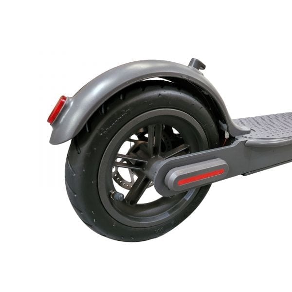 Adult M1 Electric Scooter 350w Motor Black with Digital Display with Coloured Decals on Pole