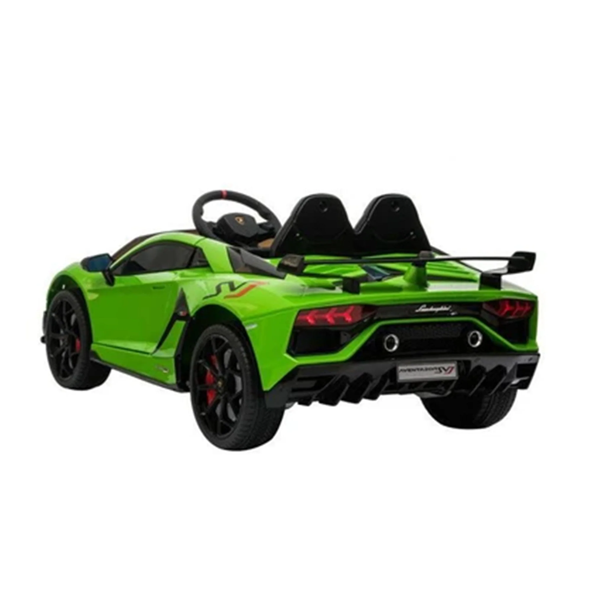 "Lamborghini SVJ Kids Ride On 12 Volt Car with Parent Remote Control at Kids Car Store"