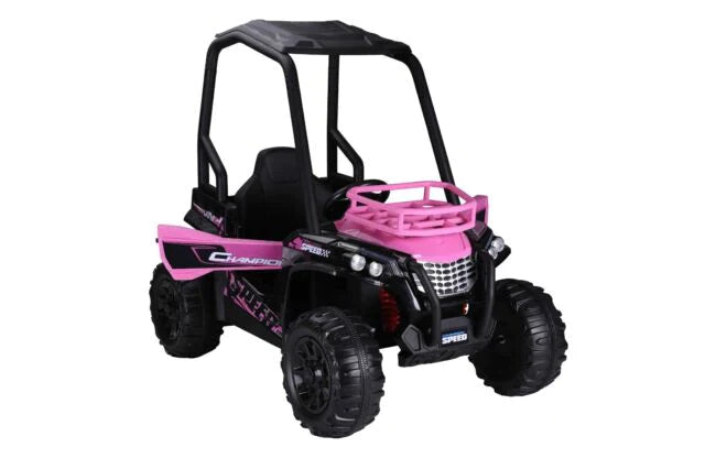 Pink High Roof Beach Buggy 24 Volt