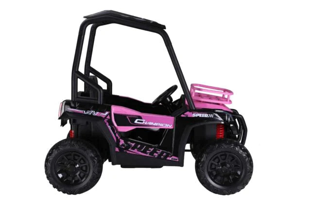 Pink High Roof Beach Buggy 24 Volt