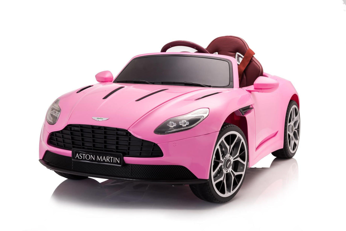 Pink Aston Martin DB11 Kids Electric Ride on Car