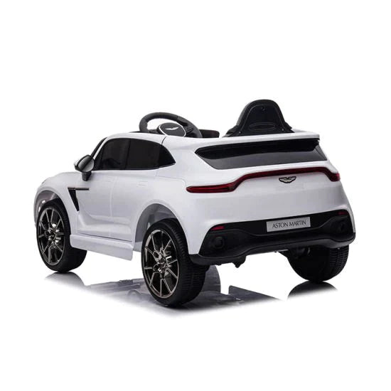 White Aston Martin DBX 12v Kids Ride