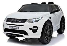 White Land Rover Discovery Kids Electric Ride On