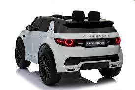 White Land Rover Discovery Kids Electric Ride On