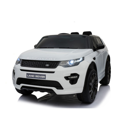 White Land Rover Discovery Kids Electric Ride On