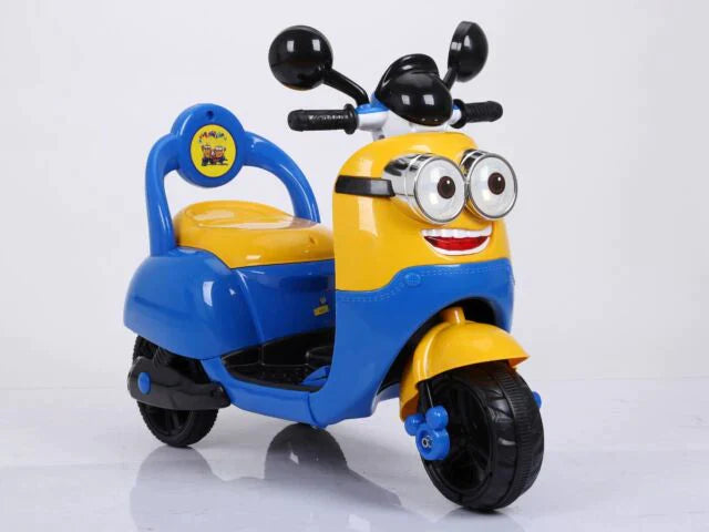 Minion Kids Ride On Bike 12 Volt