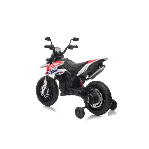 12v Aprilia Kids Electric Motorbike - S317 toy on white background