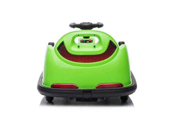 White Kids Bumper Car Electric Ride on with Remote