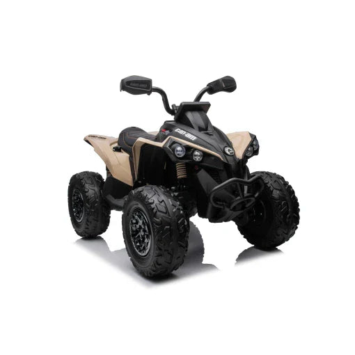 Cam-Am Maverick 24V Quad ATV electric ride on for kids on a white background