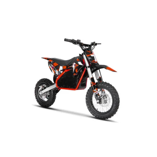 Red Electric Dirt Bike 48V 1200w