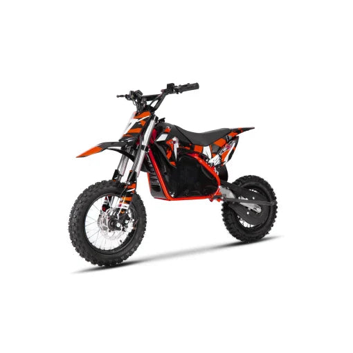 Red Electric Dirt Bike 48V 1200w