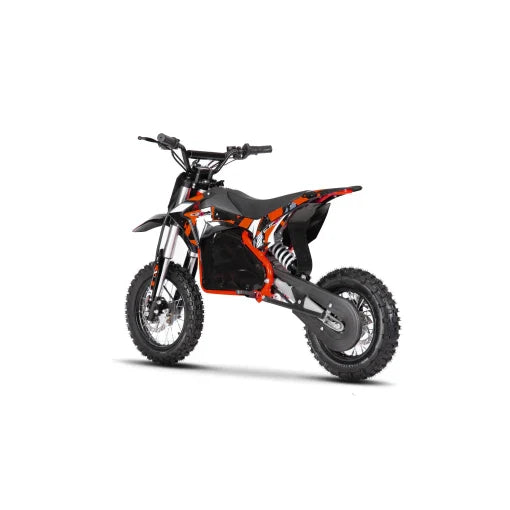 Red Electric Dirt Bike 48V 1200w