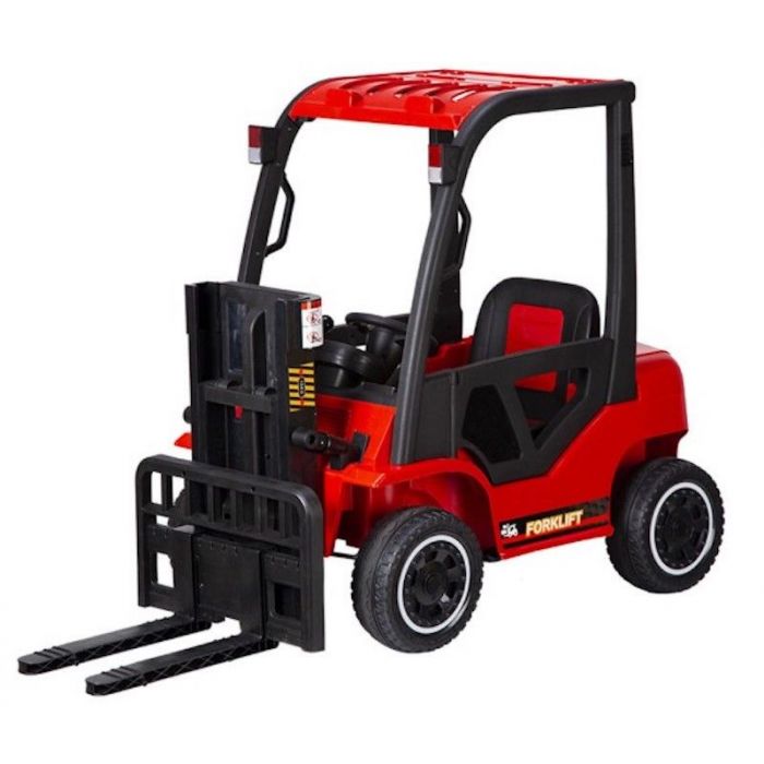 Red Forklift Truck Kids Electric Ride on 12 Volt