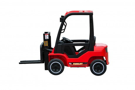 Red Forklift Truck Kids Electric Ride on 12 Volt