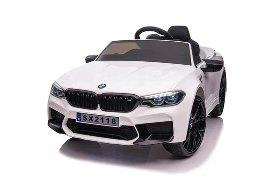 White BMW M5 Drift kids ride on car 24 Volt