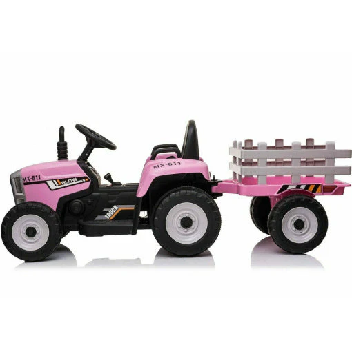 Tractor Electric Ride On with Trailer 12 Volt