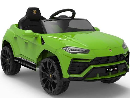 Green Lamborghini Urus Replica, 12 Volt Electric SUV for Kids