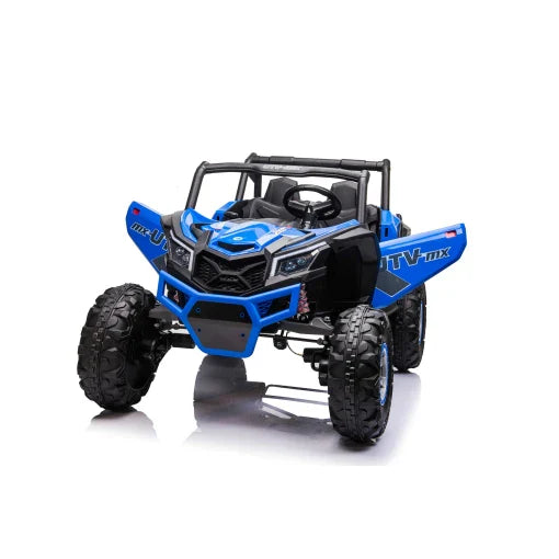 Upgraded Renegade UTV-MX Buggy 24V 2 Seat Electric Ride On- Blue