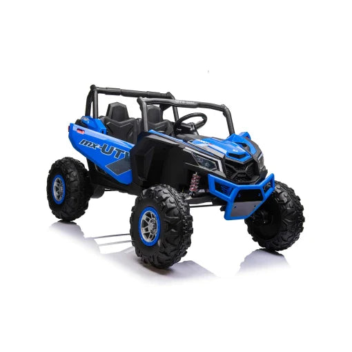 Upgraded Renegade UTV-MX Buggy 24V 2 Seat Electric Ride On- Blue