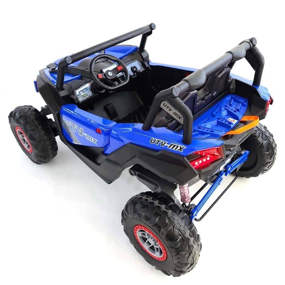 Upgraded Renegade UTV-MX Buggy 24V 2 Seat Electric Ride On- Blue