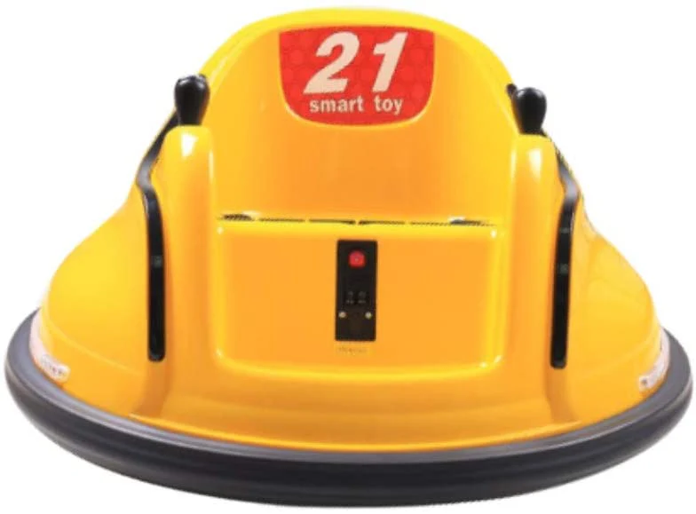 Yellow Kids Bumper Car 12 Volt